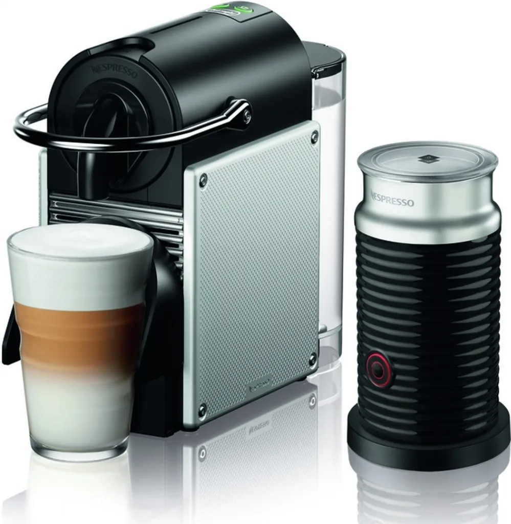 De'Longhi DeLonghi EN 124 SAE Pixie Silber & Aeroccino – Bild 5
