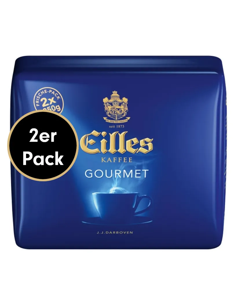 Kaffee GOURMET Von Eilles, 2x250g Gemahlen