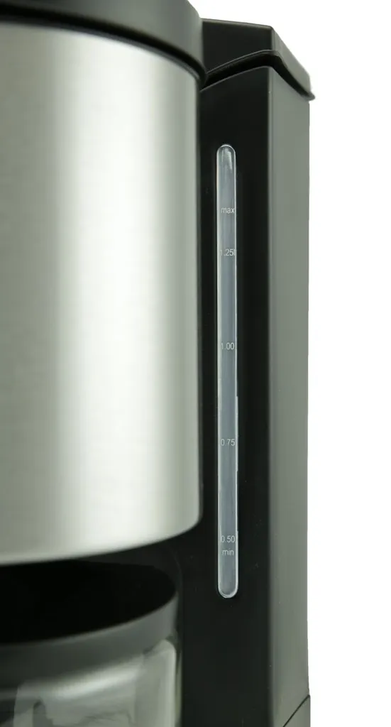 GUTFELS KA 8101 Swi Kaffeemaschine | Glaskanne | 4 Bis 10 Tassen Fassungsvermögen | 1080 W Leistung | Edelstahl | Schwarz – Bild 4