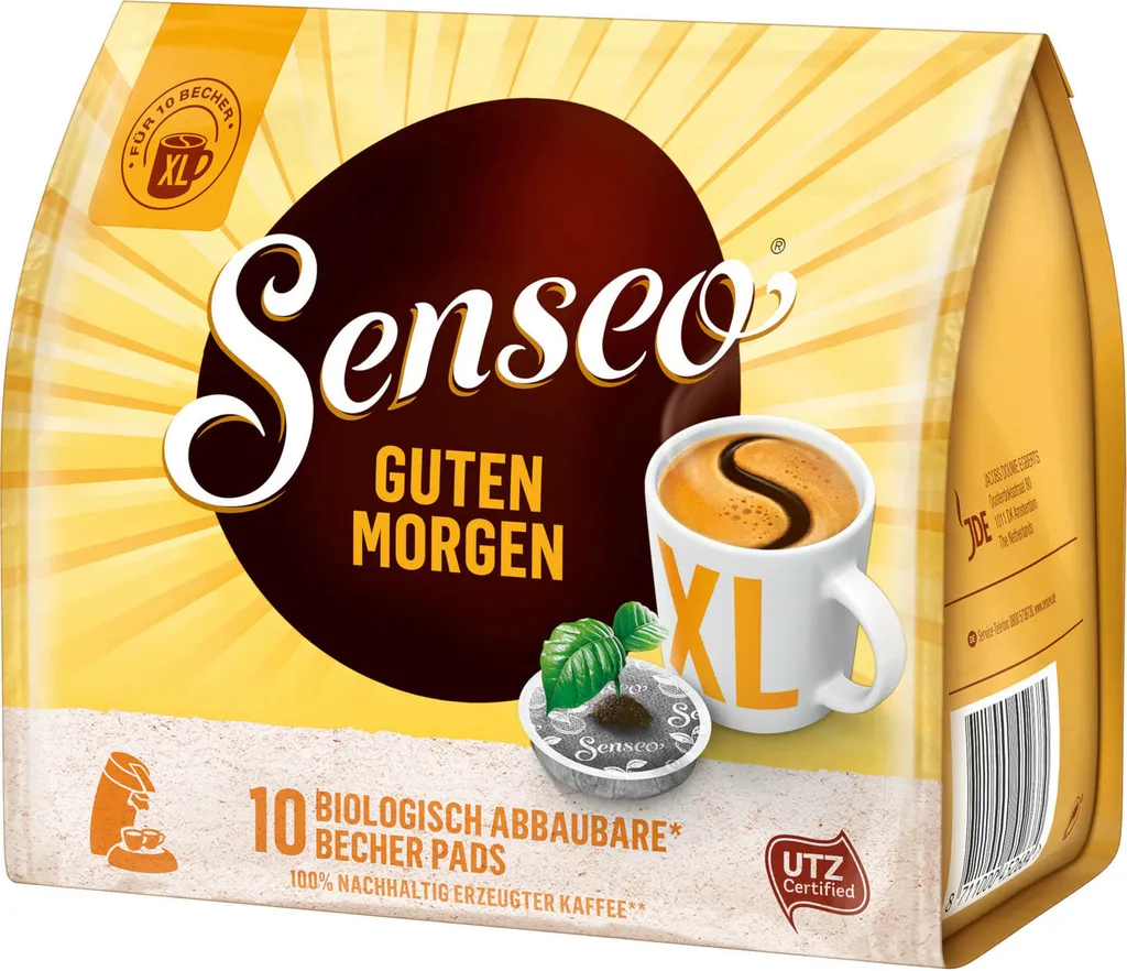 SENSEO Pads Guten Morgen XL Senseopads UTZ 5 X 10 Kaffeepads – Bild 4