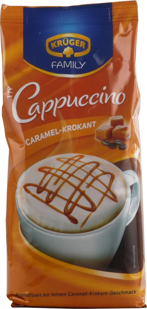 Krüger Family Cappuccino Caramel-Krokant | 500-g-Beutel – Bild 3