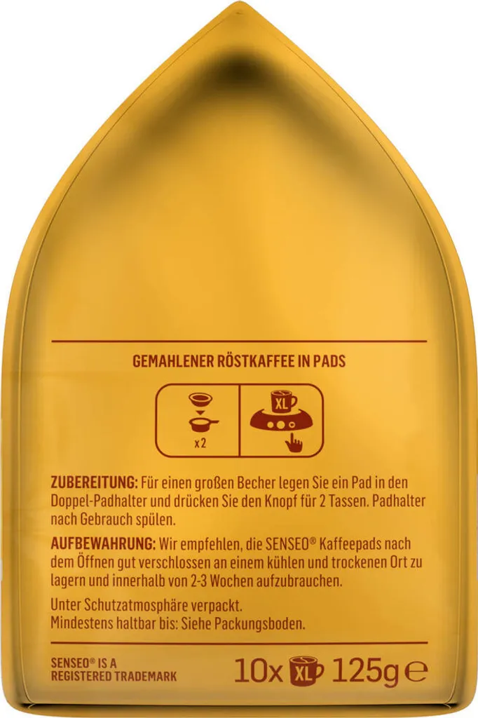 SENSEO Pads Guten Morgen XL Senseopads UTZ 5 X 10 Kaffeepads – Bild 7