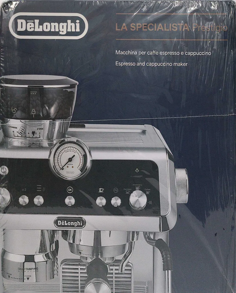 De'Longhi Delonghi EC 9355.M La Specialista Prestigio Siebträger-Espressomaschine Silber – Bild 8