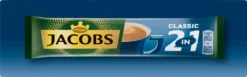 Jacobs Classic 2in1 Sticks | Löslicher Kaffee | 10 Portionen