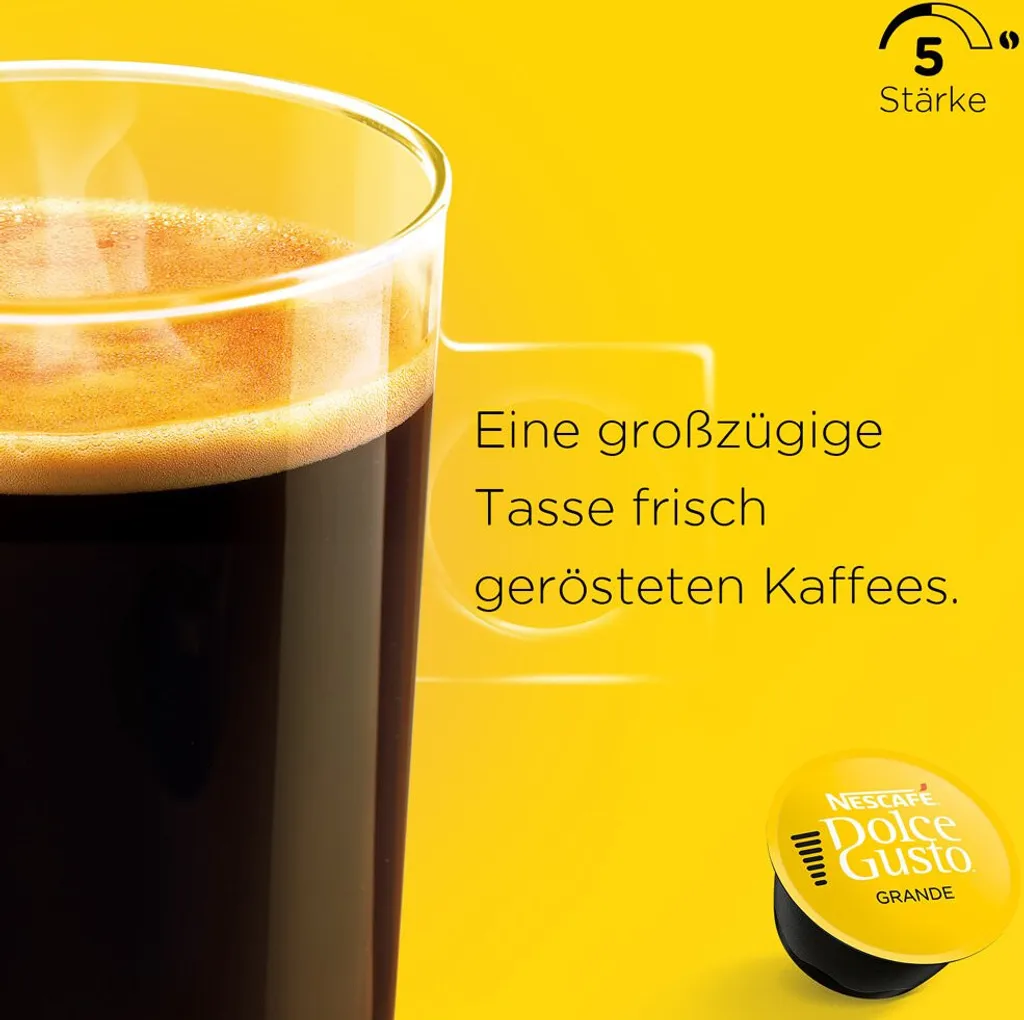 Nescafé® Nescafé Dolce Gusto Grande | 16 Kaffeekapseln – Bild 6