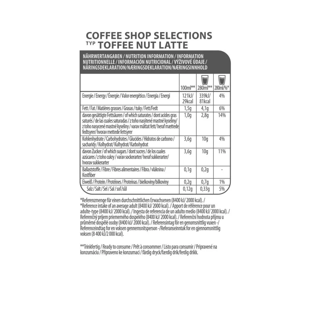 Tassimo Coffee Shop Selections "Toffee Nut Latte" | 8 T Discs, Kaffeekapseln – Bild 6