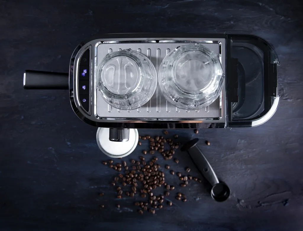 GASTRONOMA 18110001 Espressomaschine Baristo. Siebträgermaschine Mit 15 Bar Druck Und Milchaufschäumer – Bild 6