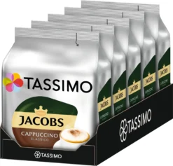 Tassimo Jacobs Cappuccino Classico (5 X 8 Getränke)