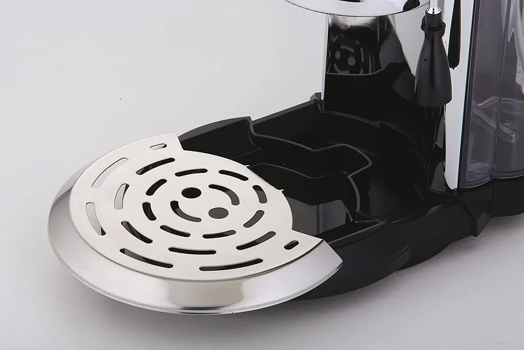 Ariete Espressomaschine Caffe Novecento 1105 W Silbern – Bild 6