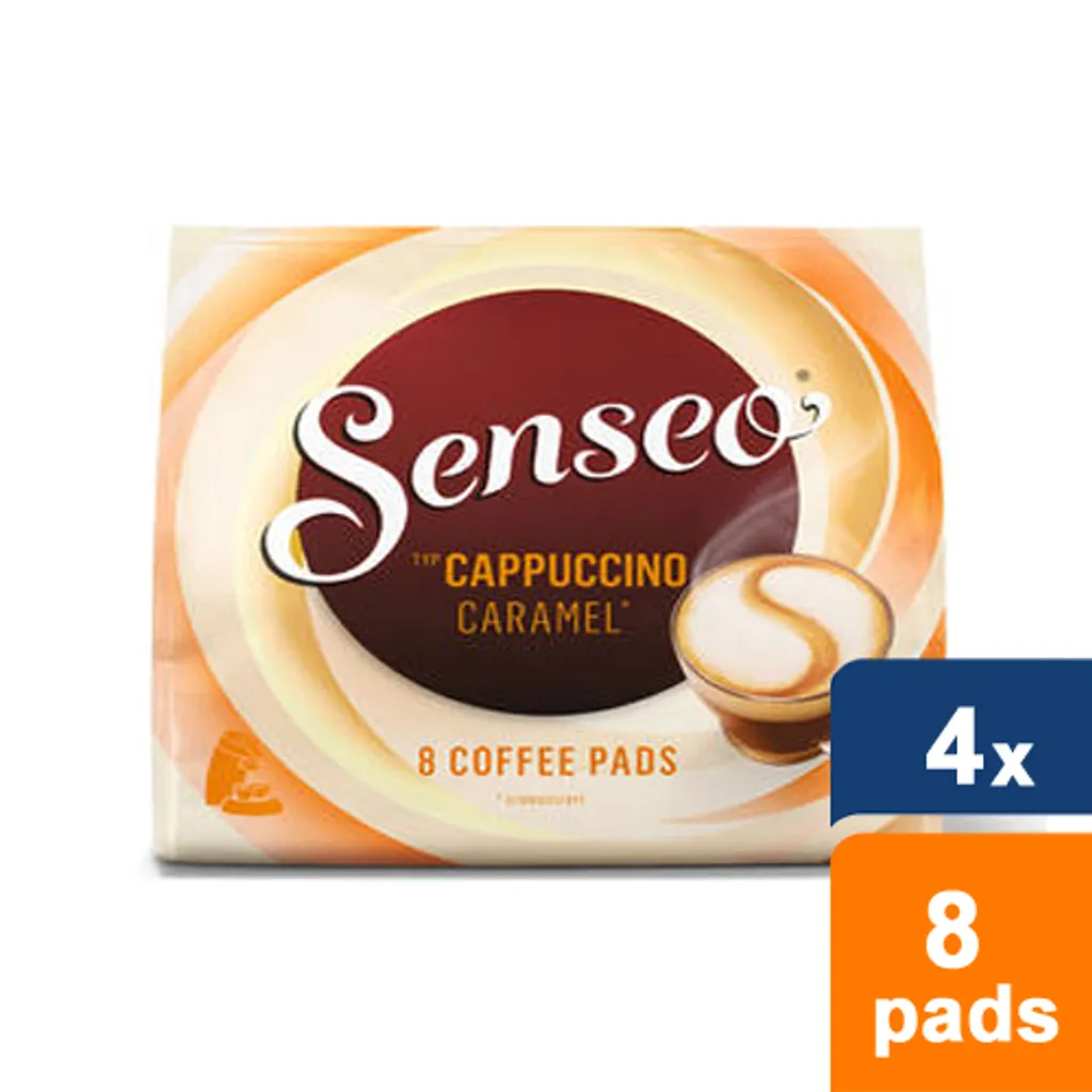 Senseo Cappuccino Caramel - 4x 8 Pads