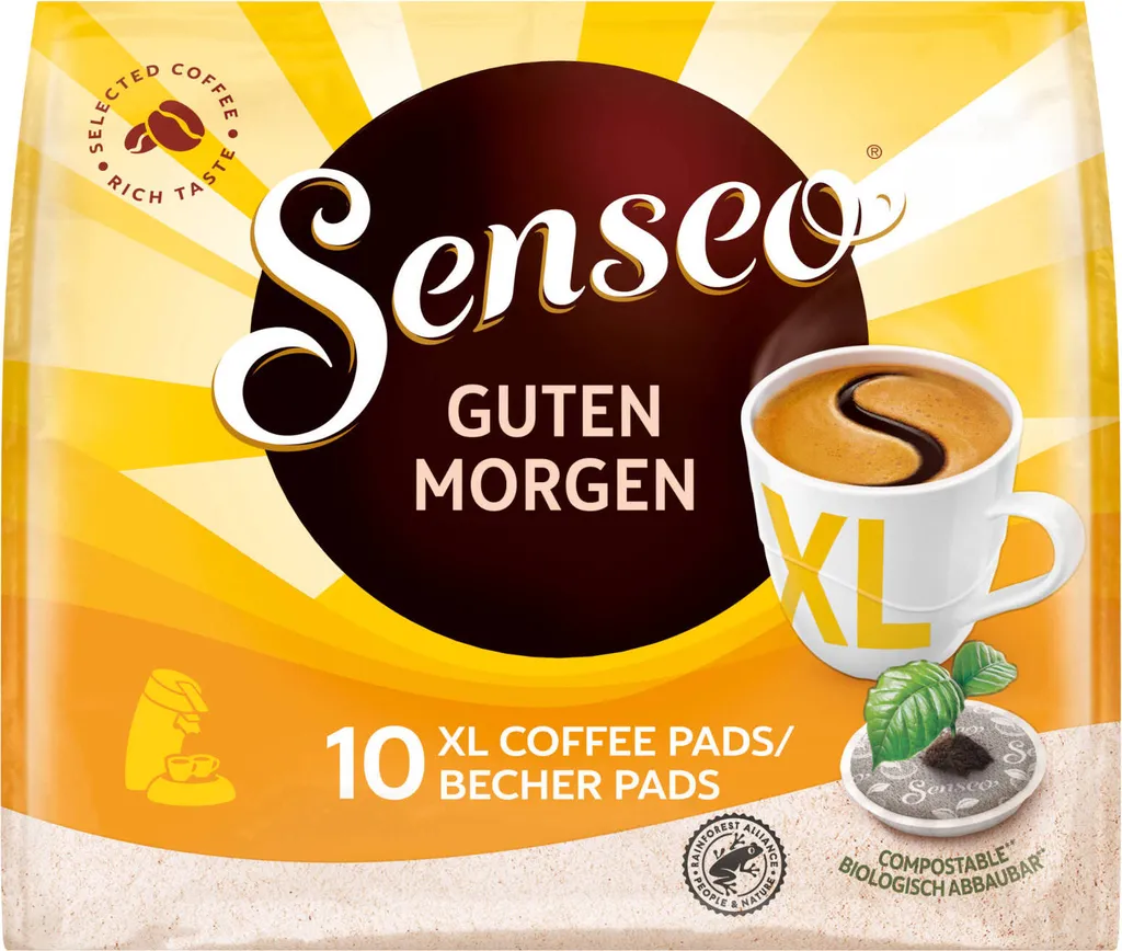 SENSEO Pads Guten Morgen XL Senseopads 100 Getränke Kaffeepads – Bild 2