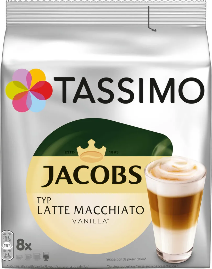 TASSIMO Kapseln Jacobs Lovers Sorten Kaffeekapseln - 48 Getränke Insgesamt – Bild 6