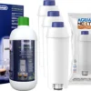 3x Ersatzt-Wasserfilter + Delonghi 500ml EcoDecalk Entkalk Von Wesper Kompatible Mit DeLonghi ECAM 45.366.B
