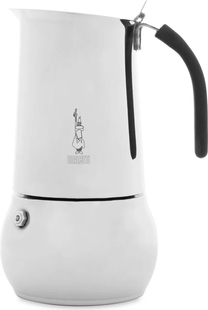 Bialetti Kitty 0,23 L Schwarz, Edelstahl - Italienische Kaffeemaschinen (0,23 L, Schwarz, Edelstahl, 4 Tassen, Edelstahl, Kitty, 1 Stück(e)) – Bild 9