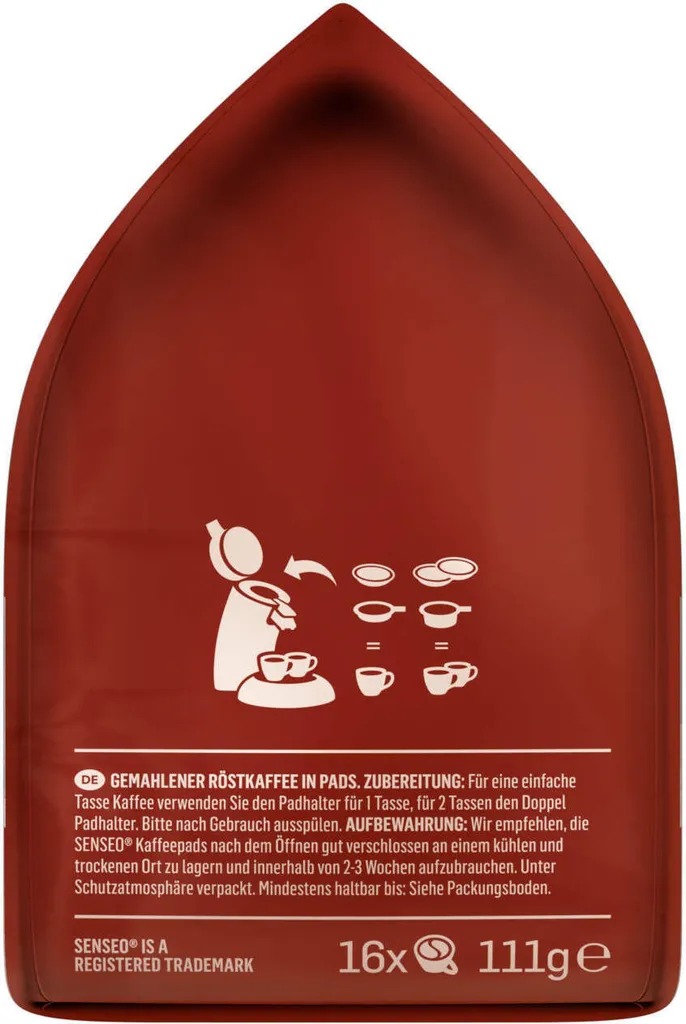 SENSEO Pads Italian Style Senseopads UTZ 80 Getränke Kaffeepads – Bild 6