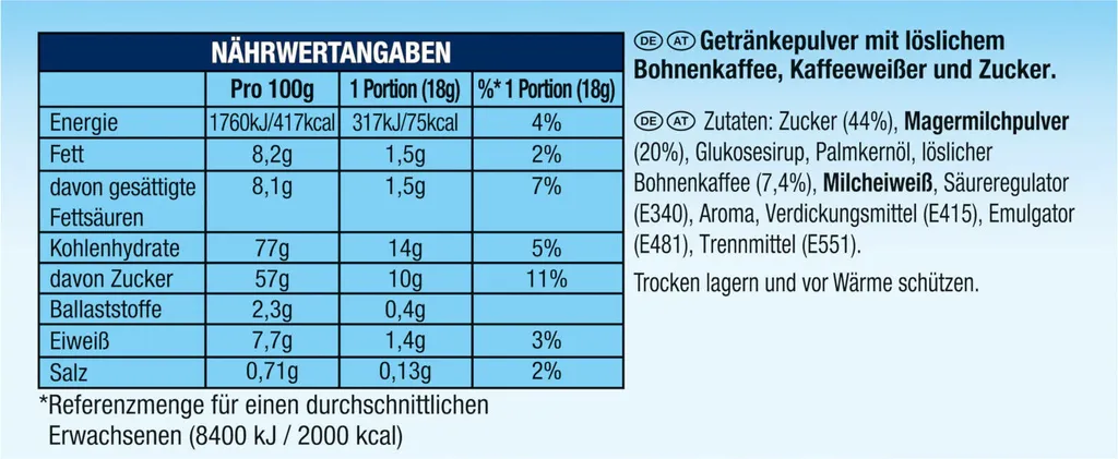 JACOBS Löskaffee 3in1 Typ Ice Coffee Löslicher Kaffee 12 X 10 Getränke Sticks – Bild 9