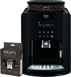 Krups Kaffeevollautomat Quattro Force EA817K Espresso Display Plus Reinigungs-/Pflegeset