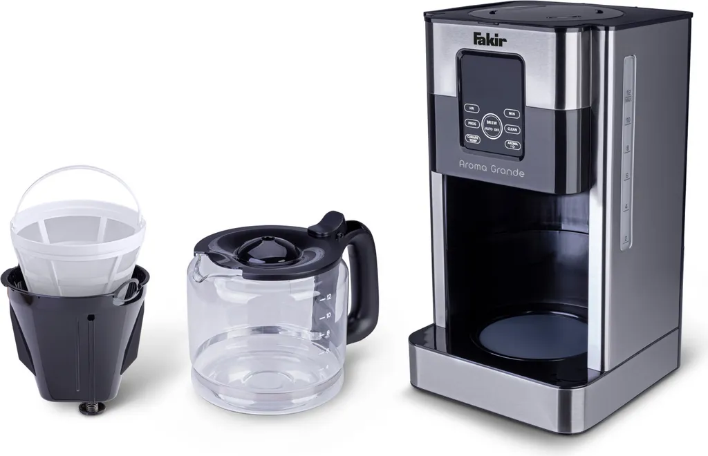 FAKIR Kaffeemaschine Aroma Grande LED Display 1,8 Liter Dauerfilter Timer Warmhaltefunktion – Bild 3