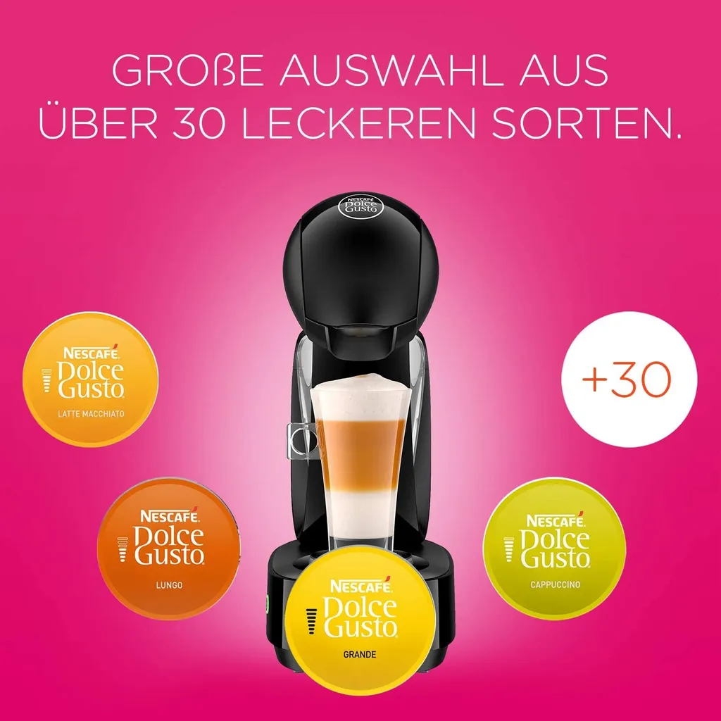 Krups Espressomaschine NESCAFÉ® DOLCE GUSTO® Infinissima KP1708, Schwarz – Bild 6