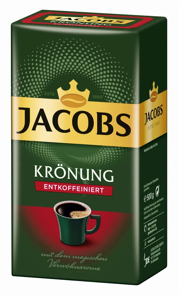 Jacobs Filterkaffee Krönung Entkoffeiniert | Gemahlen | 500g – Bild 13