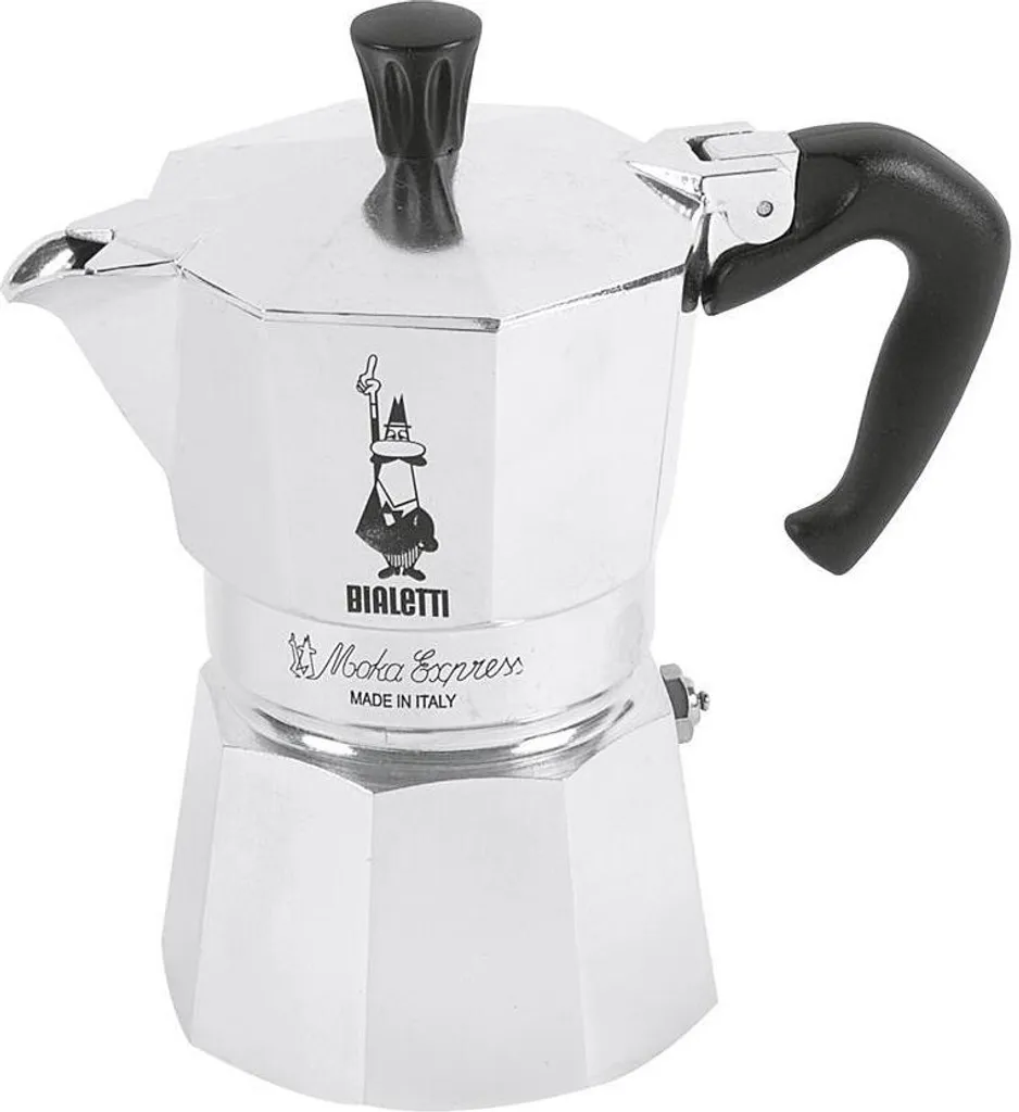 Bialetti Moka Express - 3 Tassen Espressokocher – Bild 4
