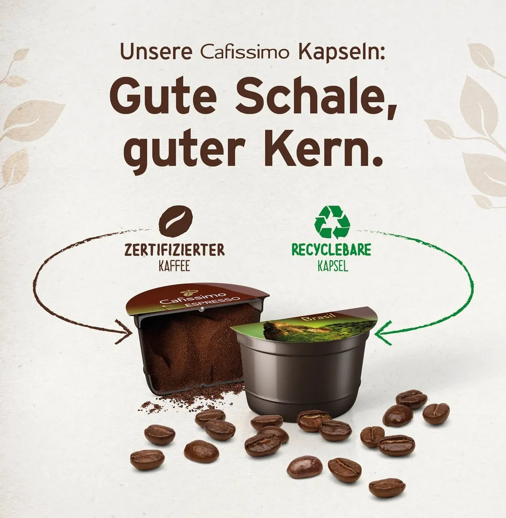 Tchibo Cafissimo Caffè Crema Mild Kapseln, 30 Stück – Bild 5