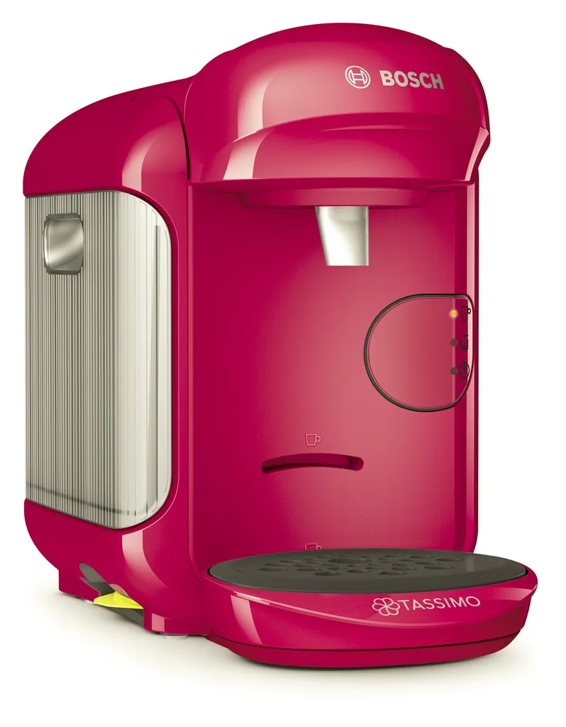 Bosch Tassimo Vivy2 Kapselmaschine TAS1401, Kompaktes Design, Vollautomatisch, Geeignet Für Alle Tassen - Pink – Bild 2