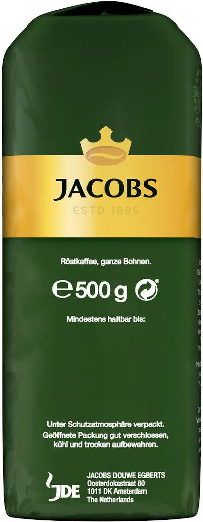 JACOBS Kaffeebohnen Krönung Aroma-Bohnen 6x500g Ganze Kaffee Bohnen Geröstet – Bild 5