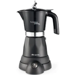 Ariete Elektrische Espressokanne Moka Aroma 480 W Schwarz