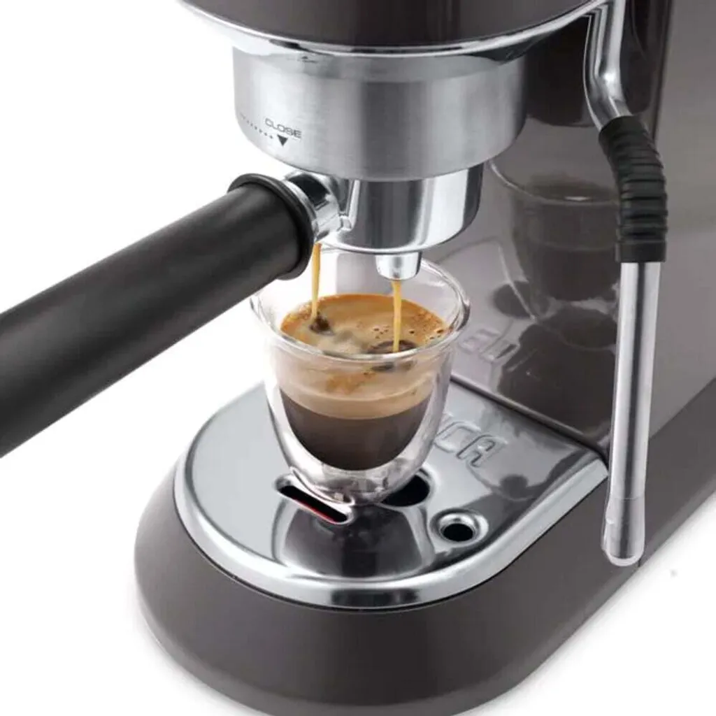 De'Longhi Dedica Arte EC885.M Siebträger-Espressomaschine 15 Bar Milchschaumdüse – Bild 3