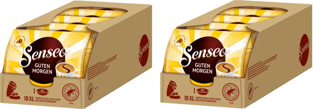 SENSEO Pads Guten Morgen XL Senseopads 100 Getränke Kaffeepads