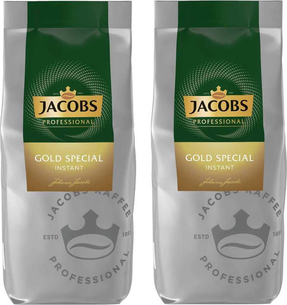 JACOBS Professional Löskaffee Gold Special Löslicher Kaffee Instantkaffee 2 X 500 G