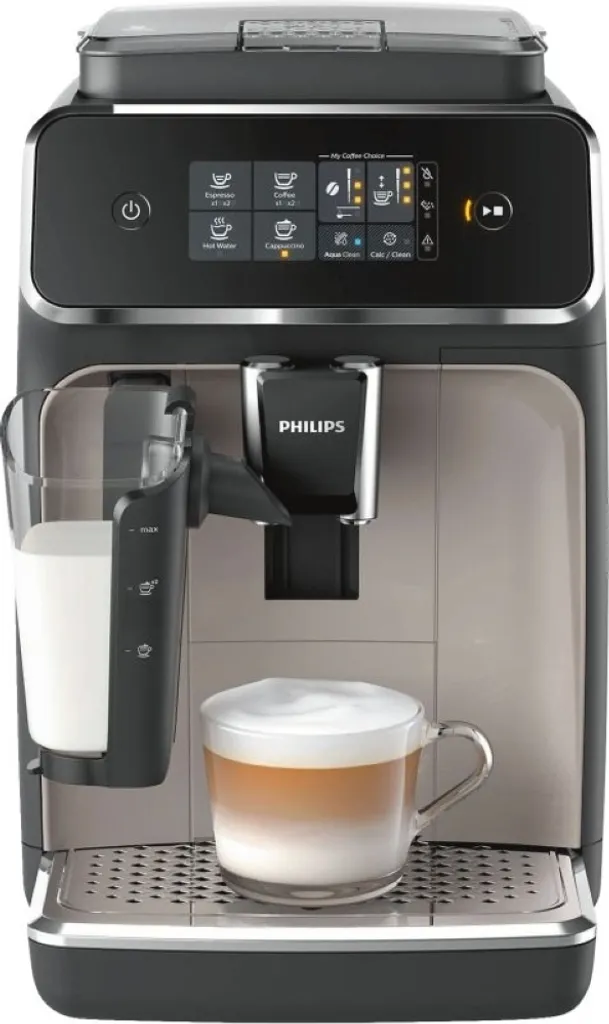 PHILIPS CAFT2235 / 40 / PHI - Automatische Espressomaschine Mit Mahlwerk - 3 Getränke - LatteGo - Touchscreen - Zinkbraun – Bild 2