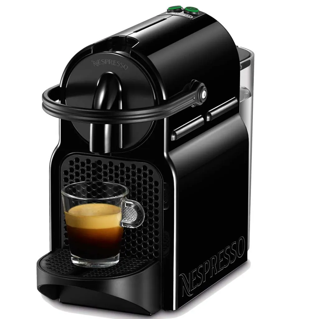 De'Longhi DeLonghi Nespresso Inissia EN 80.B,Hochdruckpumpe,kompaktes Design,Schwarz – Bild 4