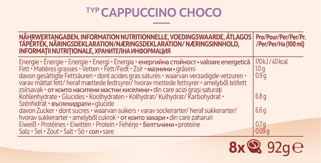 SENSEO Typ Cappuccino Choco Pads 10er Pack - 10 X 8 Getränke – Bild 8
