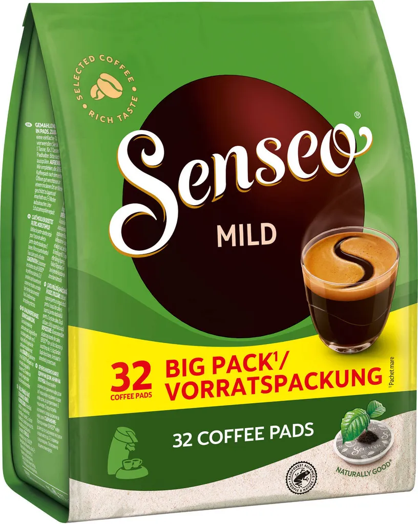 SENSEO Pads Mild Senseopads 5 X 32 Getränke Vorteilspack – Bild 3