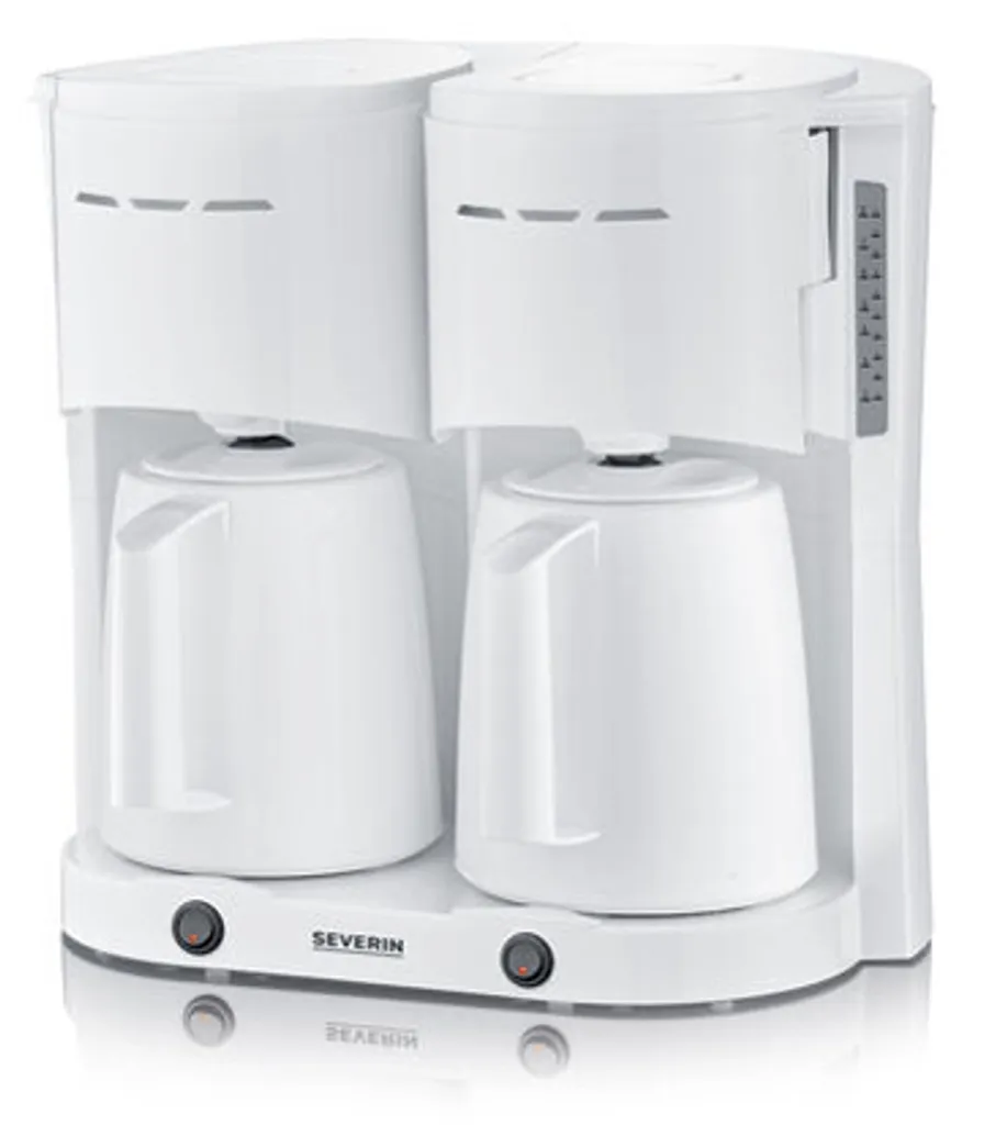 SEVERIN Duo-Filterkaffeemaschine KA 5830 Weiß