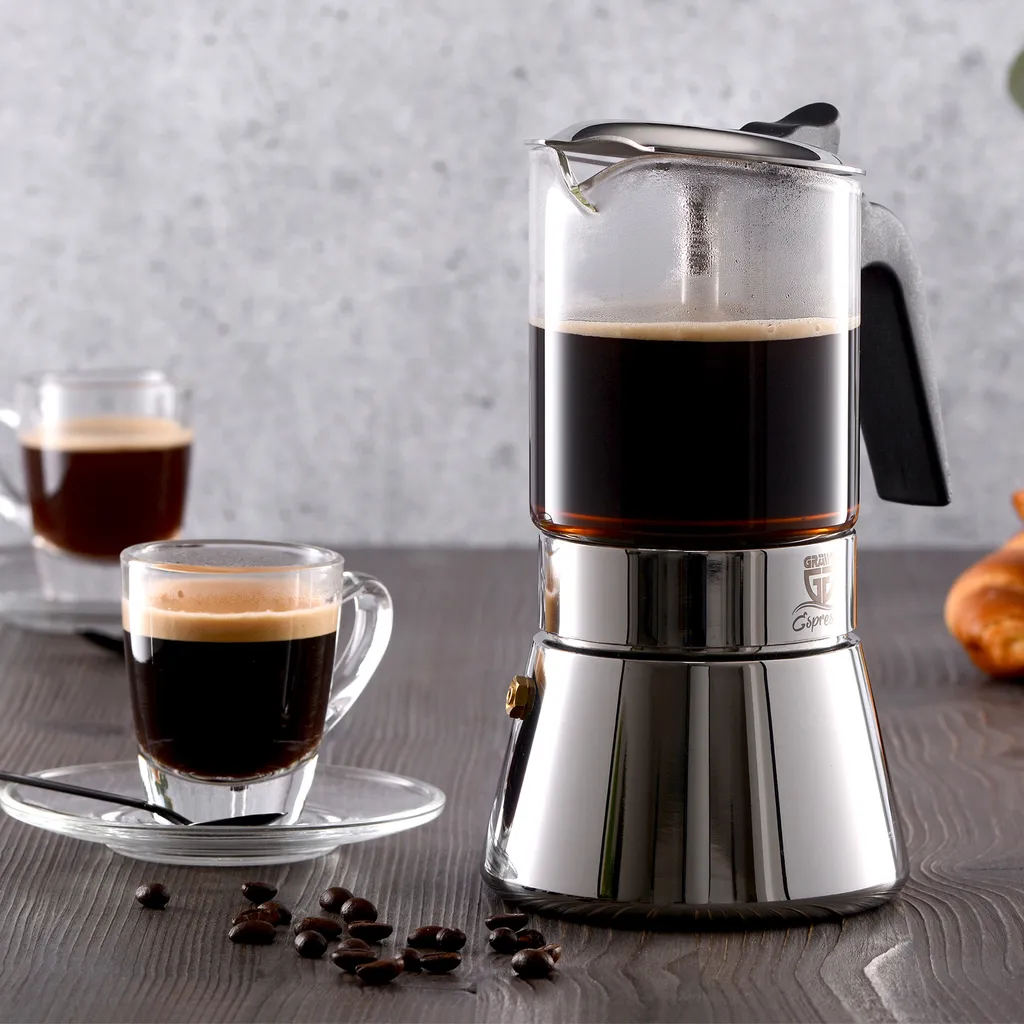 GRÄWE Espressokocher Mit Glaskanne, 6 Tassen – Bild 15