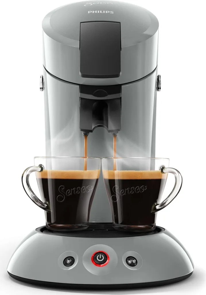 Philips Senseo Kaffeepadmaschine HD 6553/70 Original, Farbe Hellgrau – Bild 2