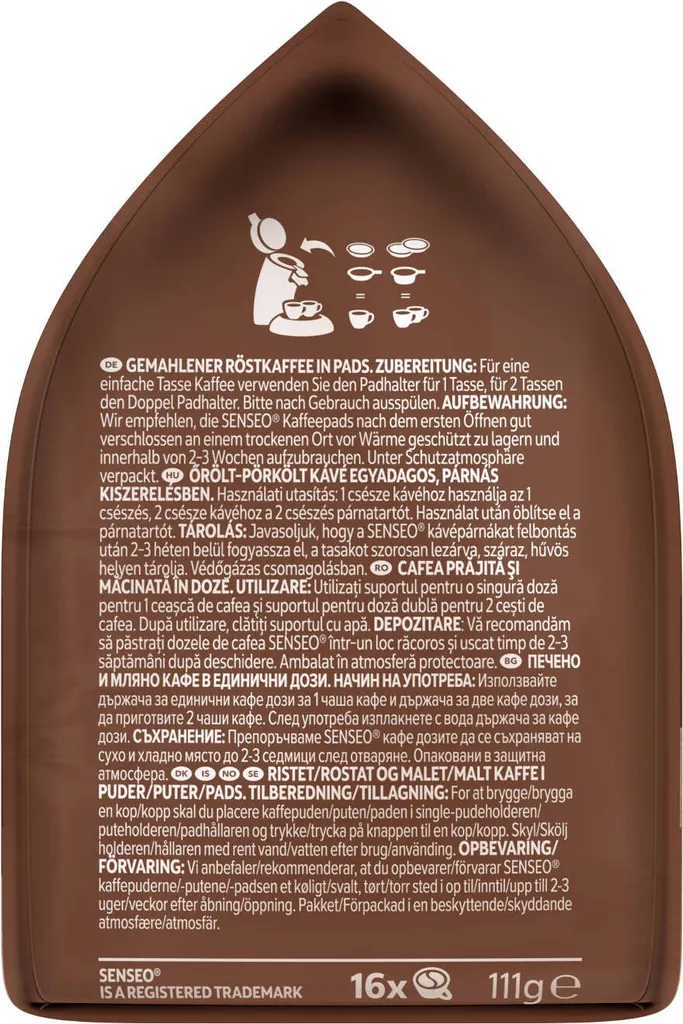 SENSEO Pads Extra Strong Senseopads 160 Getränke Kaffeepads – Bild 6