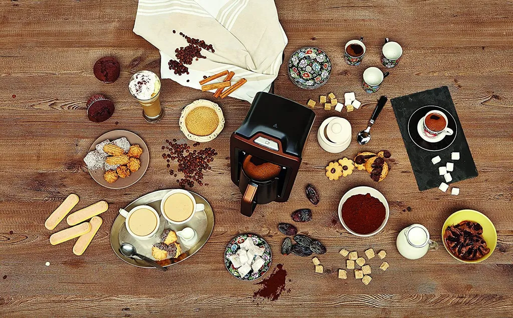 Gorenje ATCM730T, Türkische Kaffeemaschine, 0,27 L, Gemahlener Kaffee, 730 W, Schwarz, Braun – Bild 8