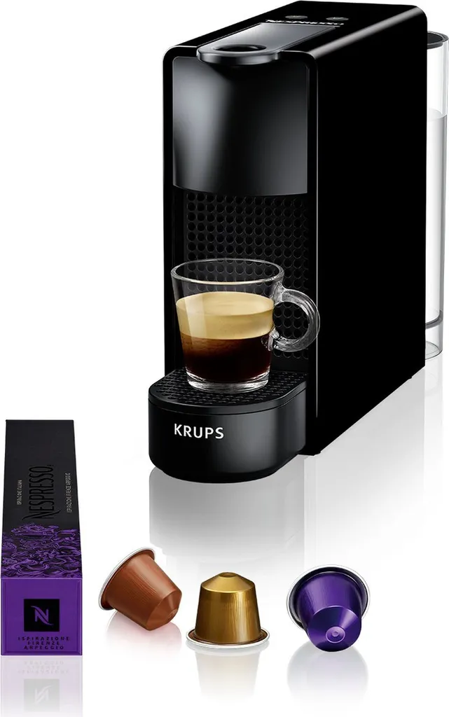 Krups Nespresso Essenza Mini XN1108 - Kaffeetassenmaschine - Schwarz