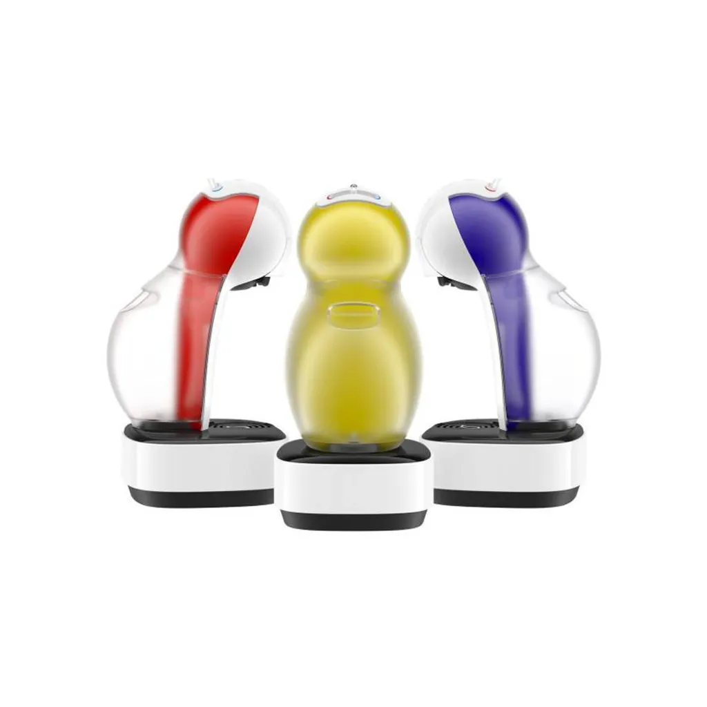 De'Longhi DeLonghi Kapselmaschine Dolce Gusto Colors, Weiß Mit Aufsätzen In Rot, Blau, Gelb – Bild 7