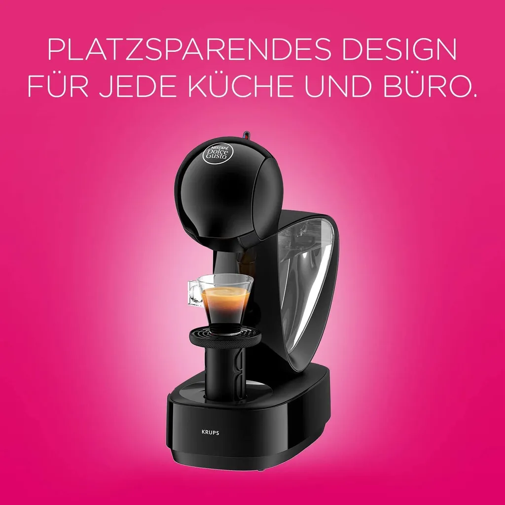 Krups Espressomaschine NESCAFÉ® DOLCE GUSTO® Infinissima KP1708, Schwarz – Bild 11