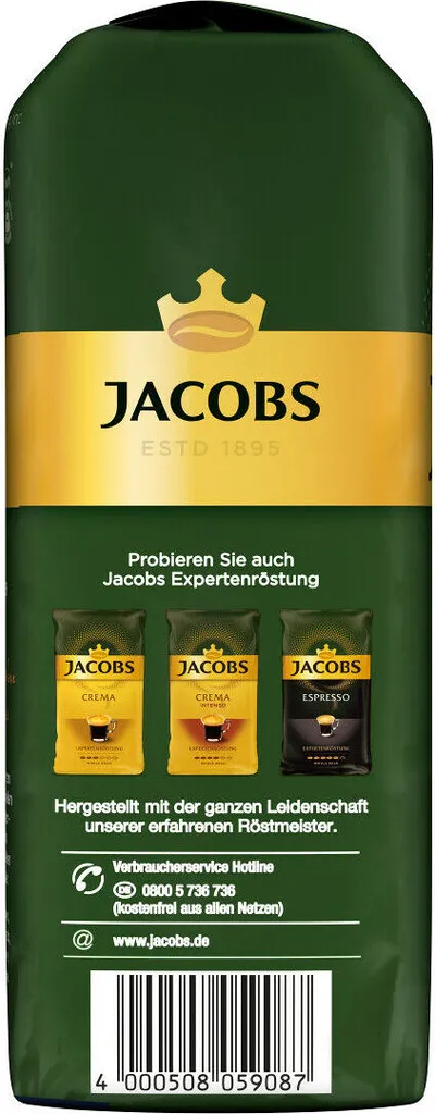 JACOBS Kaffeebohnen Krönung Aroma-Bohnen 6x500g Ganze Kaffee Bohnen Geröstet – Bild 4