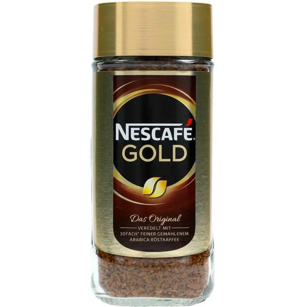 Nestlé® Nescafé Gold Das Original, Löslicher Bohnenkaffee, Kaffee, Gemahlener Röstkaffee, Glas, 100 G – Bild 7