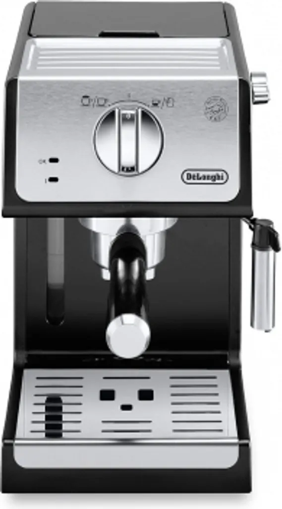 De'Longhi DeLonghi ECP 33.21.BK Siebträger Espressomaschine, Farbe: Schwarz – Bild 8