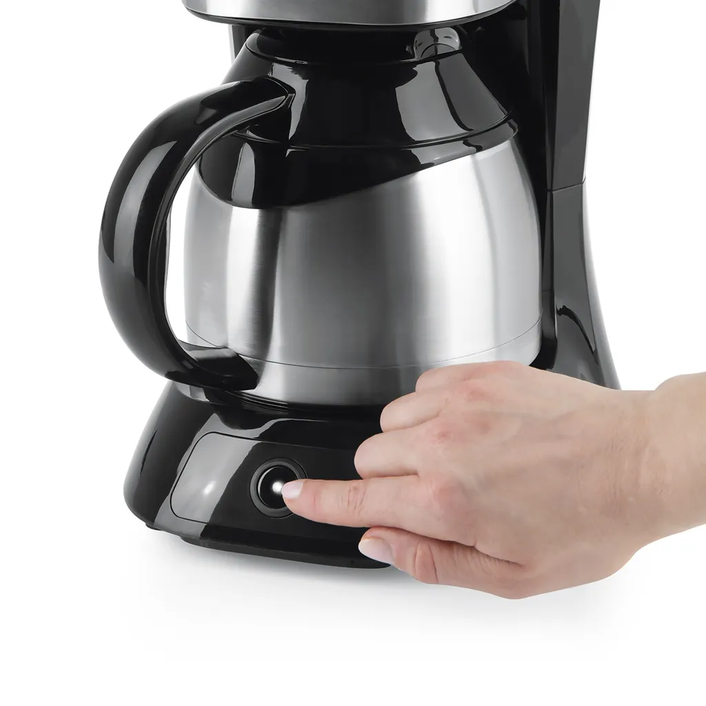 BEEM Filter Kaffeemaschine Thermo Permanentfilter 900W Filterkaffee Edelstahl – Bild 6