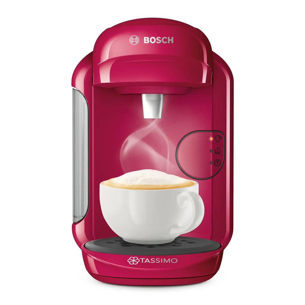 Bosch Tassimo Vivy2 Kapselmaschine TAS1401, Kompaktes Design, Vollautomatisch, Geeignet Für Alle Tassen - Pink – Bild 17