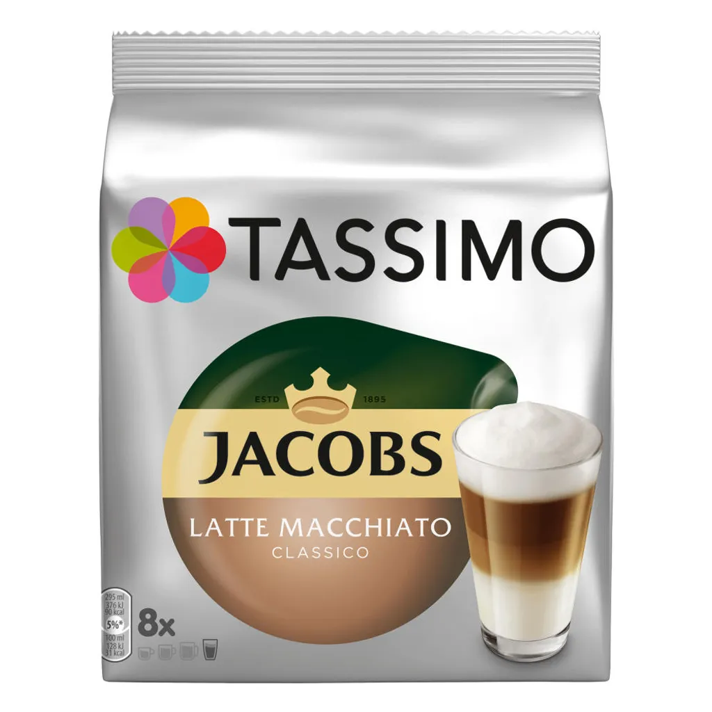 TASSIMO Jacobs Typ Latte Macchiato Classico T Discs Kapsel 5 X 8 Getränke) – Bild 7